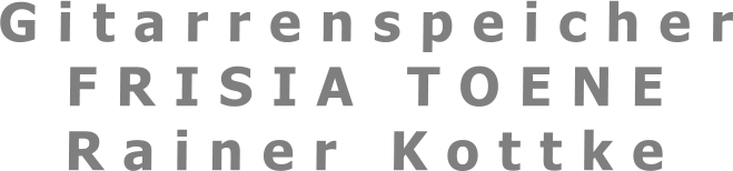 Gitarrenspeicher FRISIA TOENE Rainer Kottke